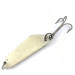 Vintage   Pflueger Limper #1, 1/4oz White / Red fishing spoon #4875