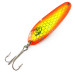 Vintage  Eppinger Dardevle Cop-E-Cat 7300 UV, 1/3oz Yellow / Orange / Nickel fishing spoon #4887