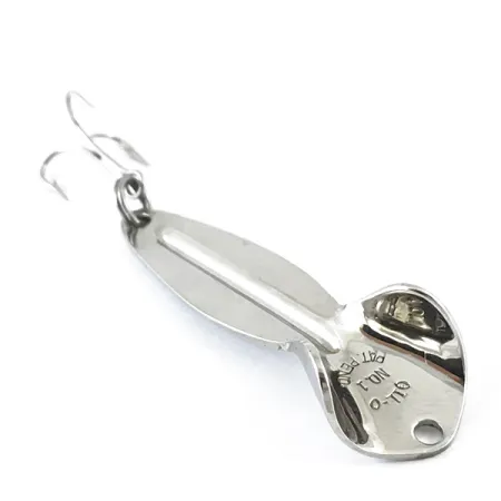 Vintage GIL-O, 3/16oz Nickel fishing spoon #4889