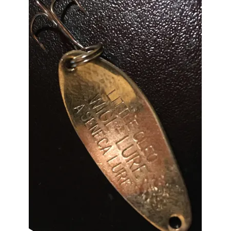 Vintage Seneca Little Cleo Crystal, 1/4oz Crystal (Golden Scale) ​ fishing spoon #11404