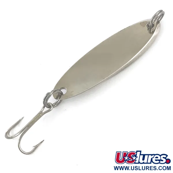 Vintage Acme Kastmaster , 1/4oz Nickel fishing spoon #4898