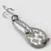 Vintage   Loco 2 Glen Evans, 1/4oz Nickel / Hologram fishing spoon #5000