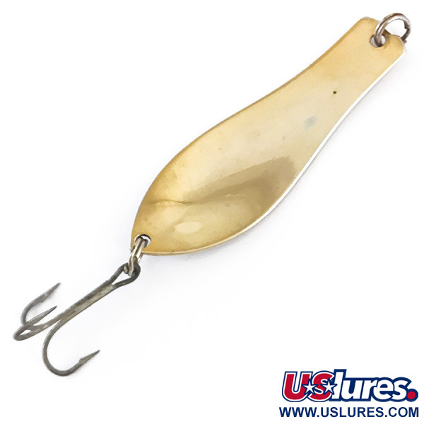 Vintage  Prescott Spinner Little Doctor 265, 1/3oz Nickel / Gold fishing spoon #4904