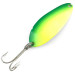 Vintage  Seneca Little Cleo (Hula Girl) UV, 1/3oz UV Glow in UV light, Fluorescent fishing spoon #4914