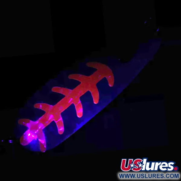 Vintage  Eppinger Red Eye Evil Eye, 1/3oz Silver / Red Eye fishing spoon #4918