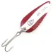 Vintage  Eppinger Dardevle Bass Rok'T-Devle, 2/3oz Red / White / Nickel fishing spoon #4929