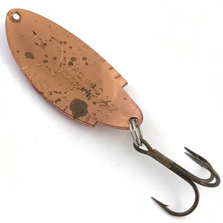 Vintage Thomas Buoyant, 1/2oz Copper fishing spoon #4930