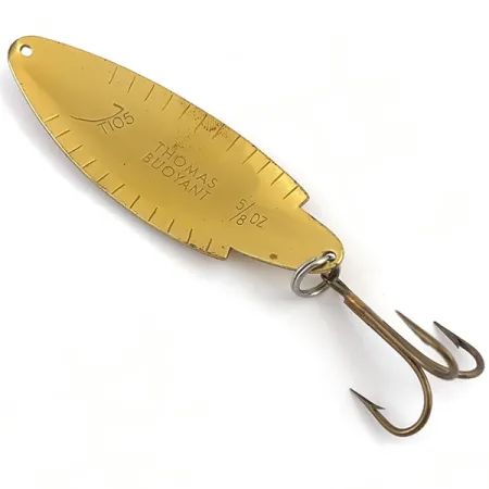 Vintage Thomas Buoyant, 3/4oz Golden Trout fishing spoon #4931