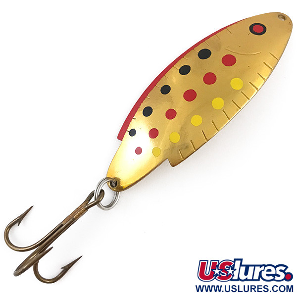 Vintage   Thomas Buoyant, 3/4oz Golden Trout fishing spoon #4931