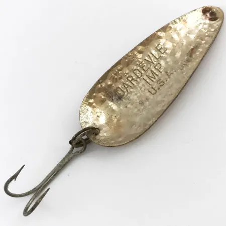 Vintage Eppinger Dardevle Imp Crystal , 2/5oz Crystal (Golden Scale), discontinued in 1980s fishing spoon #4932