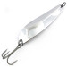 Vintage  Luhr Jensen Krocodile, 3 1/4oz Nickel fishing spoon #4936