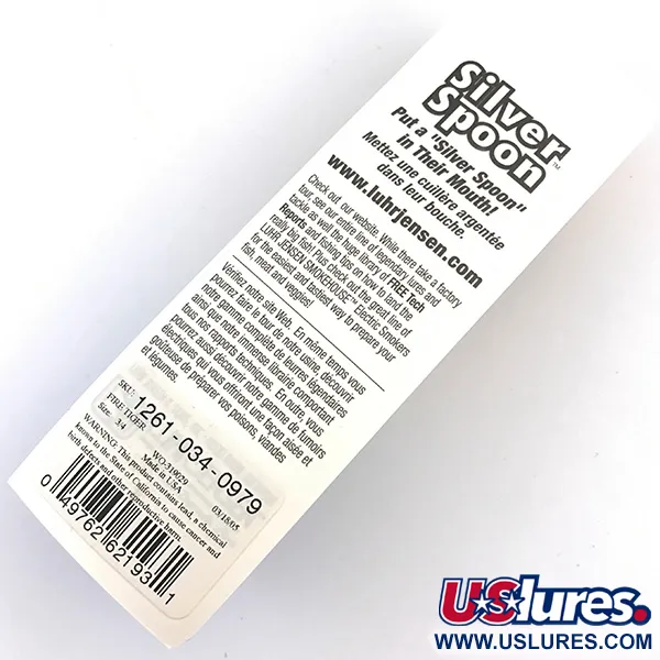 ​Weedless Silver Spoon UV