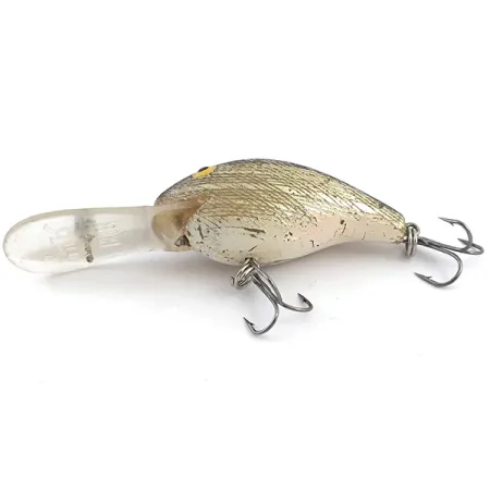 Vintage Rebel Deep WEE R, 3/8oz Silver / Black fishing lure #4944