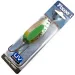   Blue Fox Pixee UV, 3/4oz Hammered Nickel / Green fishing spoon #4954