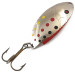 Vintage   Thomas Buoyant, 1/2oz Nickel / Red / Yellow / Black fishing spoon #4959