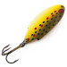 Vintage   Thomas Buoyant, 1/4oz Yellow Trout / Gold fishing spoon #4960