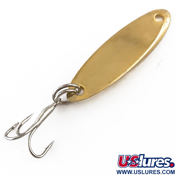 Vintage  Acme Kastmaster , 1/8oz Gold fishing spoon #4972