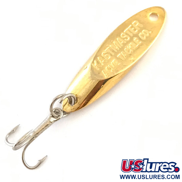 Vintage  Acme Kastmaster , 1/4oz Gold fishing spoon #4973