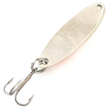 Vintage Acme Kastmaster UV, 1/4oz Fire Tiger / Nickel fishing spoon #4978