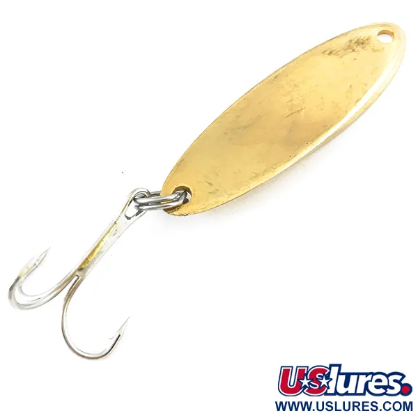 Vintage  Acme Kastmaster , 3/8oz Gold fishing spoon #4980