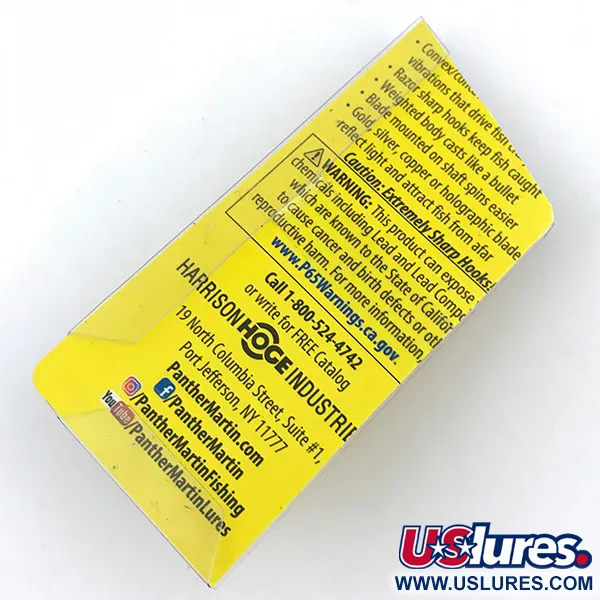   Panther Martin 6, 3/16oz Rainbow Trout spinning lure #4999