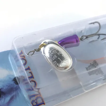 Blue Fox Super Vibrax 1, 1/8oz Silver spinning lure #5003