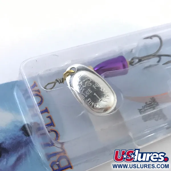 Blue Fox Super Vibrax 1, 1/8oz Silver spinning lure #5003