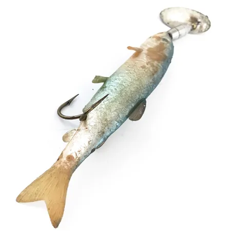 Vintage Panther Martin 9 Double Trouble, 3/4oz Silver spinning lure #5013
