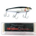  L&S Bait Mirro lure MirrOlure Bass-master model 7M21, 2/5oz Silver / Black / Red fishing lure #5020