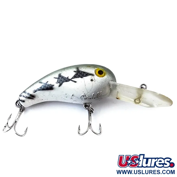 Vintage   Cotton Cordell Big O, 1/3oz Silver fishing lure #5031
