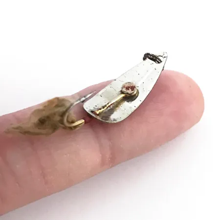 Vintage Hofmann’s Lures Frizz’s Spoon, 1/64oz Nickel fishing spoon #5035