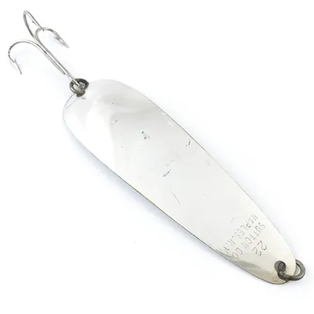 Vintage Sutton Spoon 22, 1/8oz Silver fishing spoon #5036