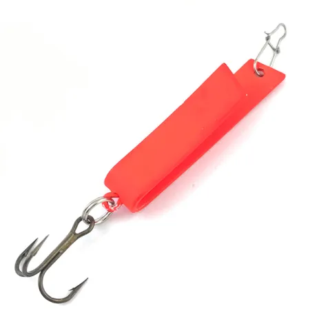 Vintage Luhr Jensen Super-Duper 503 UV, 1/8oz Fluorescent Pink fishing spoon #5037