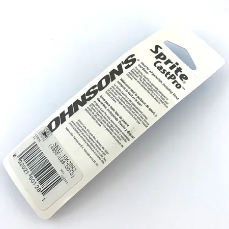 Johnson Sprite Cast Pro, 3/8oz Nickel fishing spoon #5793