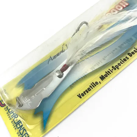 Luhr Jensen Tony Accetta Pet Spoon 14, 1/4oz Nickel fishing spoon #5050
