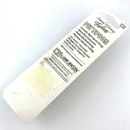 Luhr Jensen Tony Accetta Pet Spoon 14, 1/4oz Nickel fishing spoon #5050