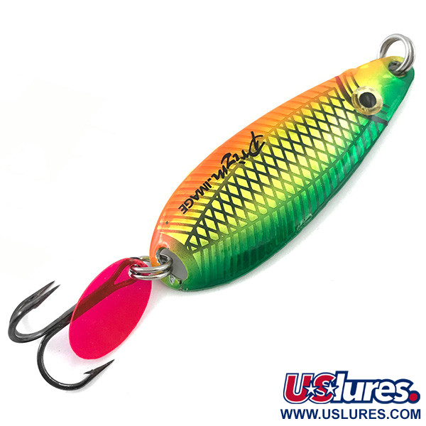   Key Largo Syco Spoon UV, 1/2oz Rainbow Fish fishing spoon #5727