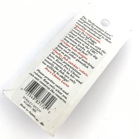 Stanley Jigs, 1/4oz Gold fishing spoon #5110