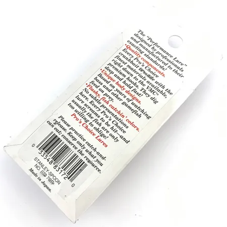 Stanley Jigs, 1/3oz Silver / Light Blue Hologram fishing spoon #5063