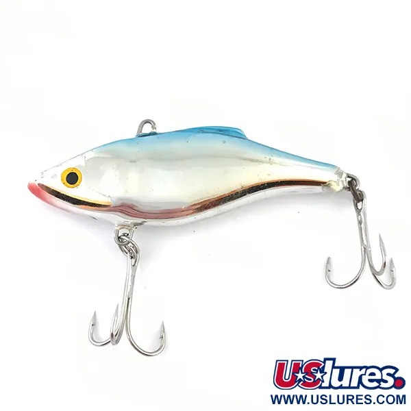 Vintage Rapala Rattl'n Rap, 3/5oz Mirror Silver fishing lure #5071