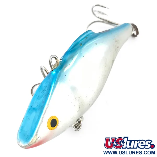 Vintage Rapala Rattl'n Rap, 3/5oz Mirror Silver fishing lure #5071