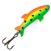 Vintage  Acme Phoebe UV, 1/8oz Rainbow Trout / Nickel fishing spoon #5083