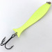 Vintage  Williams Mooselook wobbler, 1/4oz Fluorescent Yellow / Black fishing spoon #5086