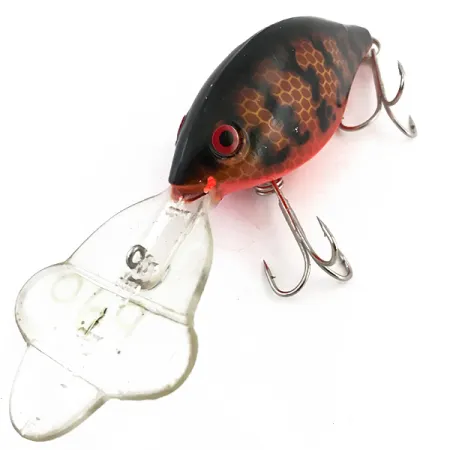 Vintage Luhr Jensen Hot Lips Express ​, 1/2oz Red Tiger fishing lure #5098