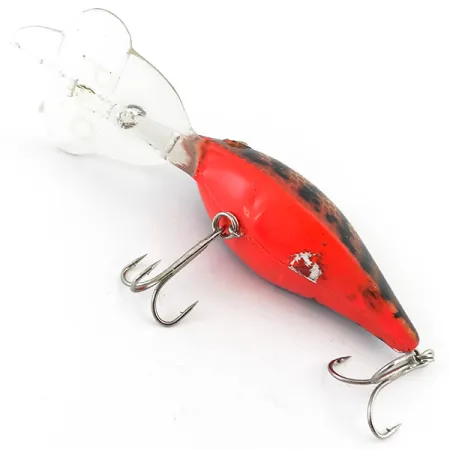 Vintage Luhr Jensen Hot Lips Express ​, 1/2oz Red Tiger fishing lure #5098