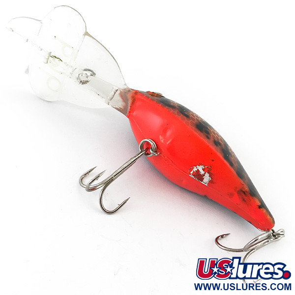 Vintage Luhr Jensen Hot Lips Express ​, 1/2oz Red Tiger fishing lure #5098