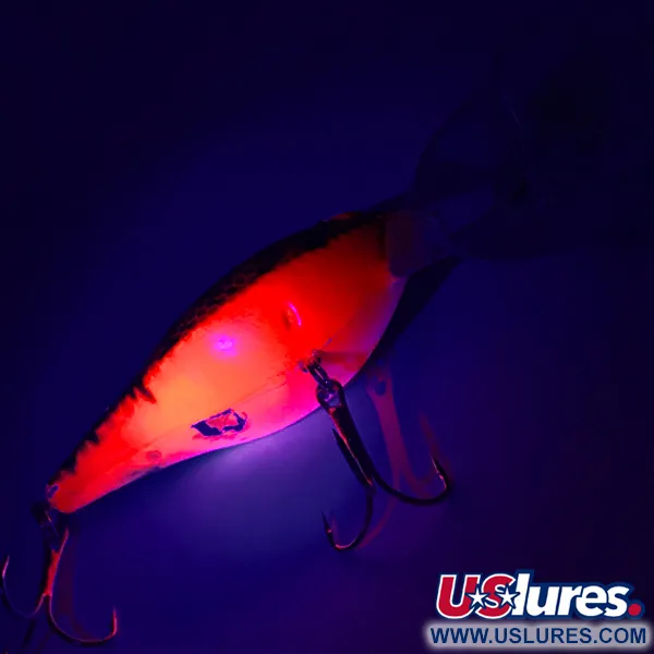 Vintage   Luhr Jensen Hot Lips Express ​, 1/2oz Red Tiger fishing lure #5098