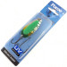   Blue Fox Pixee UV, 1/2oz Hammered Nickel / Green fishing spoon #5128