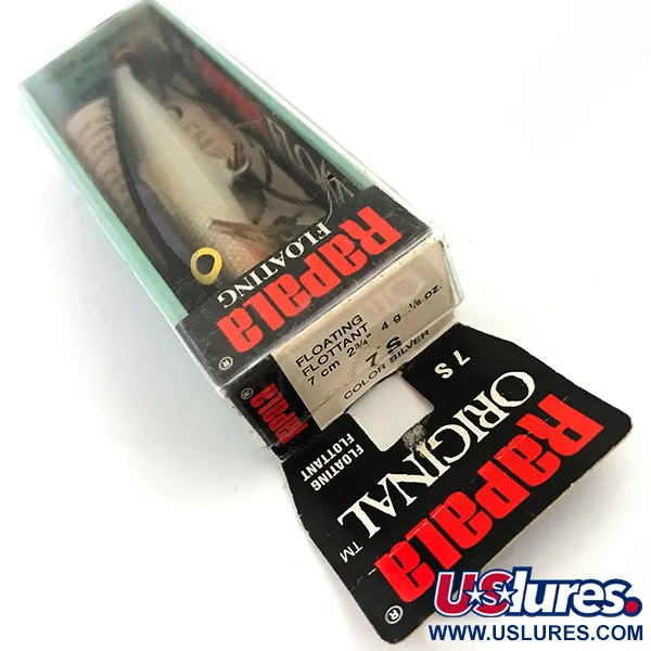 Rapala Original Floater, 1/8oz Silver fishing lure #5132
