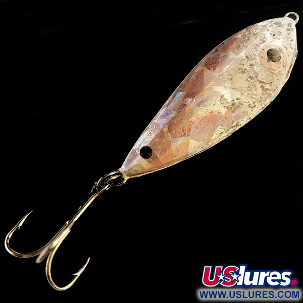 Vintage  RSR Lures RSR SHAD , 1 1/4oz Silver fishing spoon #5137